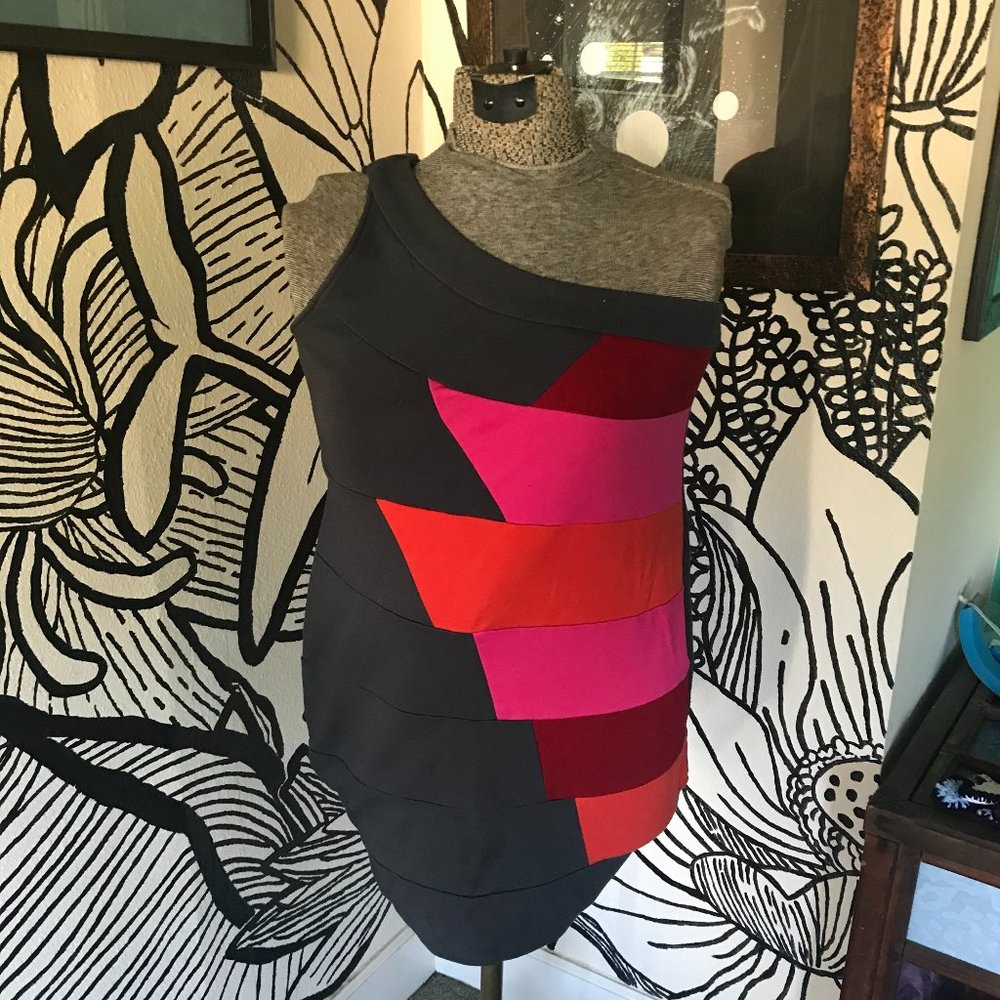 Mod Cloth asymmetrical mini dress